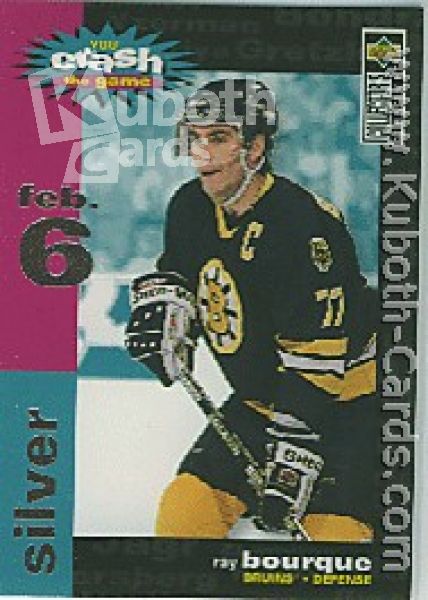 NHL 1995 / 96 Collector's Choice Crash the Game - No C24C - Ray Bourque