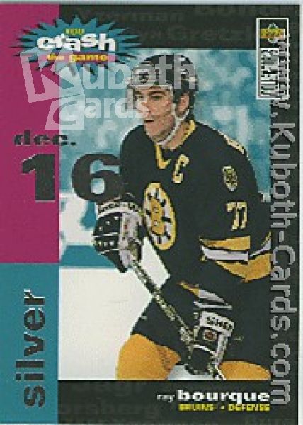 NHL 1995 / 96 Collector's Choice Crash the Game - No C24B - Ray Bourque