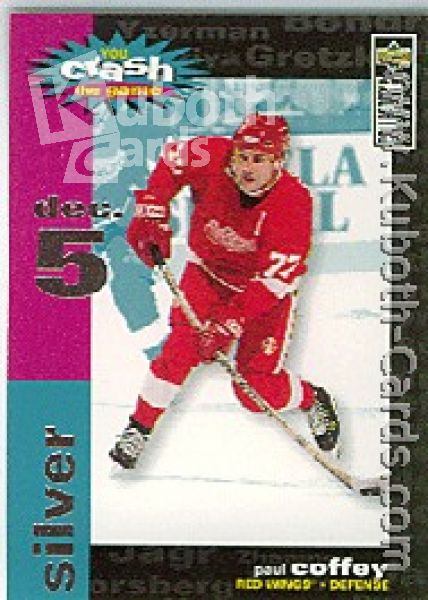 NHL 1995 / 96 Collector's Choice Crash the Game - No C29B - Paul Coffey