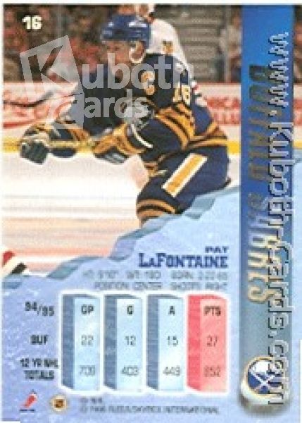 NHL 1995 / 96 Metal - No 16 - Pat LaFontaine