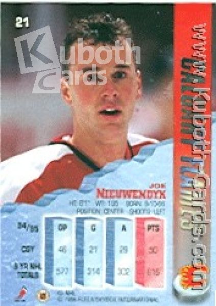 NHL 1995/96 Metal - No 21 - Joe Nieuwendyk