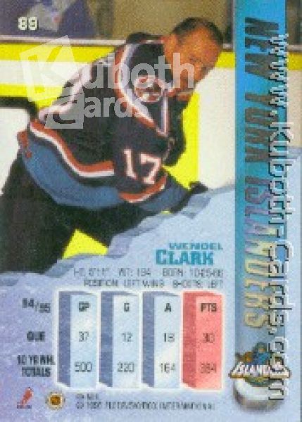 NHL 1995 / 96 Metal - No 89 - Wendel Clark