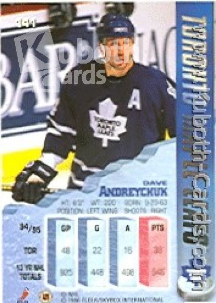 NHL 1995 / 96 Metal - No 141 - Dave Andreychuk