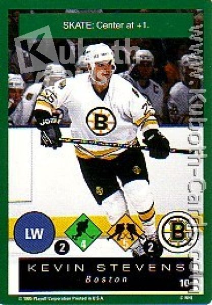 NHL 1995 / 96 Playoff One on One - No 10 - Kevin Stevens