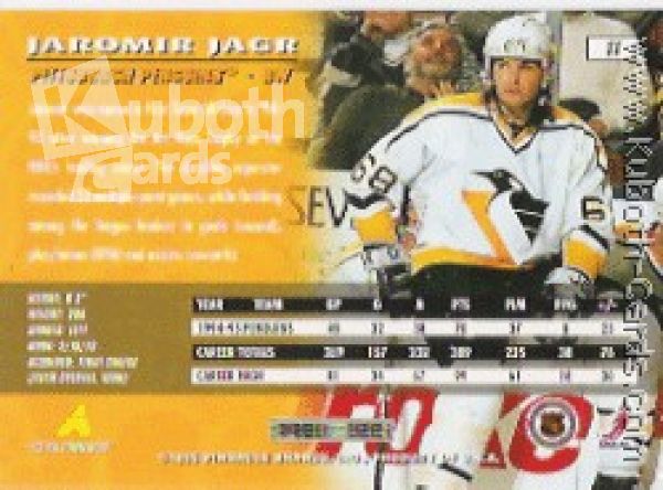 NHL 1995 / 96 Pinnacle - No 11 - Jaromir Jagr