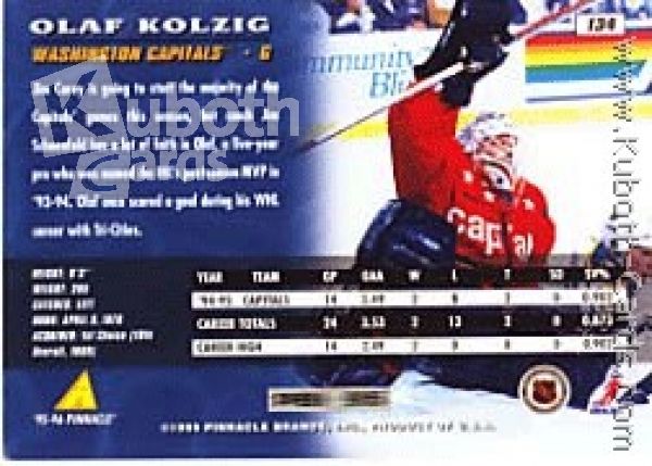 NHL 1995/96 Pinnacle - No 134 - Olaf Kölzig