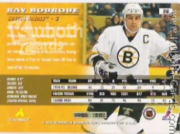 NHL 1995 / 96 Pinnacle - No 56 - Ray Bourque