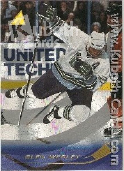 NHL 1995/96 Pinnacle Rink Collection - No 80 - Glen Wesley