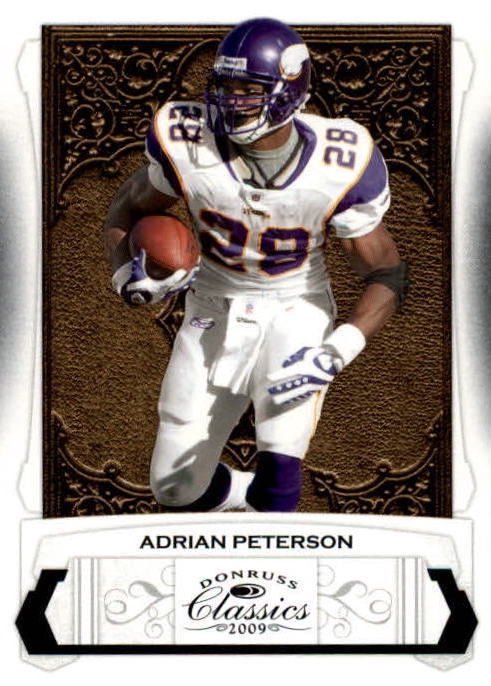 NFL 2009 Donruss Classics - No 54 - Adrian Peterson