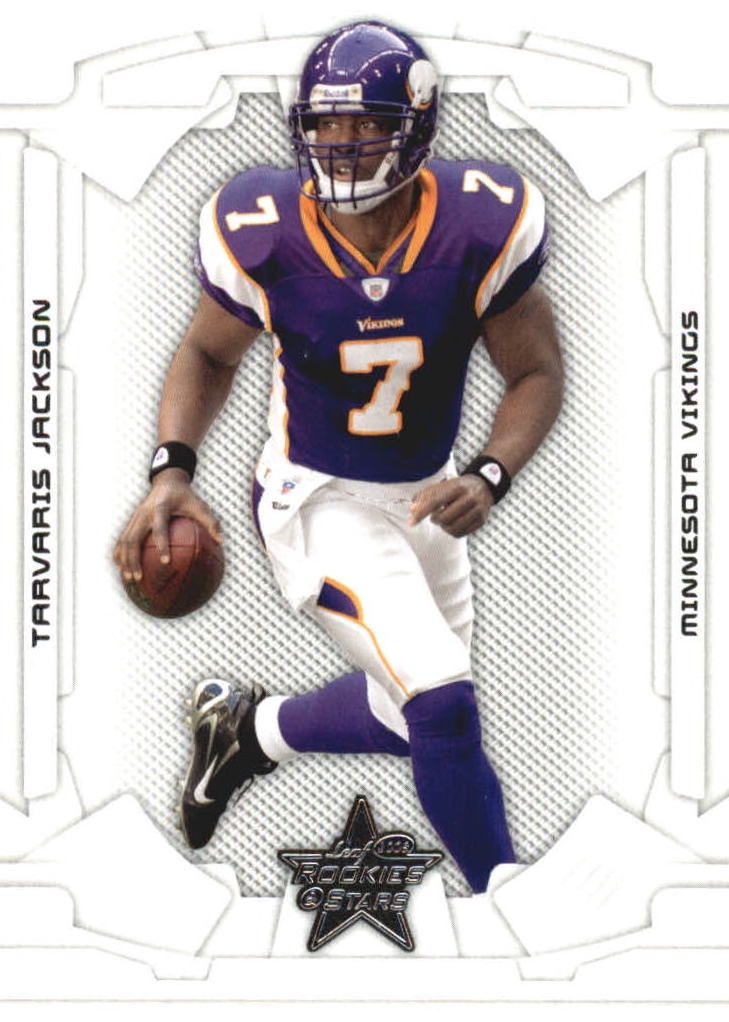 NFL 2008 Leaf Rookies and Stars - No 54 - Tarvaris Jackson