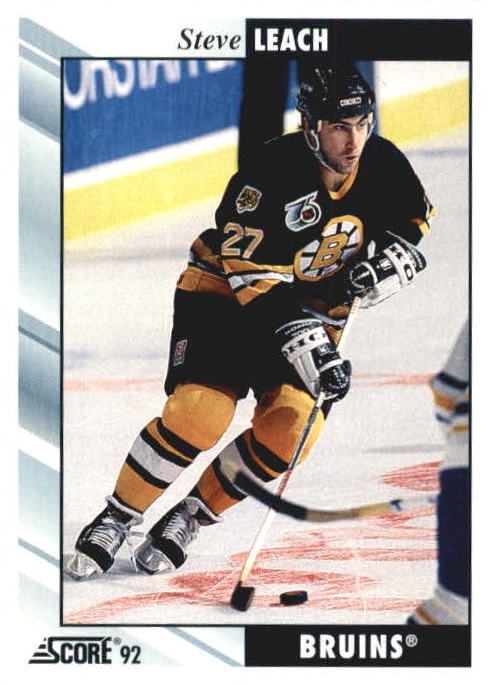 NHL 1992 / 93 Score - No 54 - Steve Leach