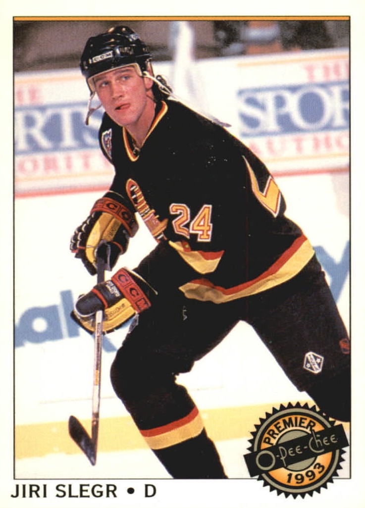 NHL 1992-93 OPC Premier - No 54 - Jiri Slegr