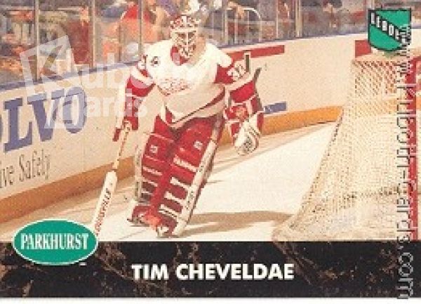 NHL 1991-92 Parkhurst French - No 441 - Tim Cheveldae