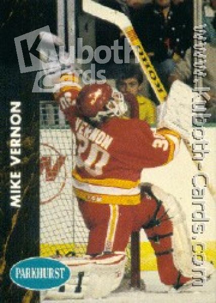 NHL 1991-92 Parkhurst French - No 27 - Mike Vernon