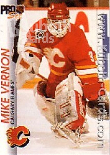 NHL 1992 / 93 ProSet - No 25 - Mike Vernon