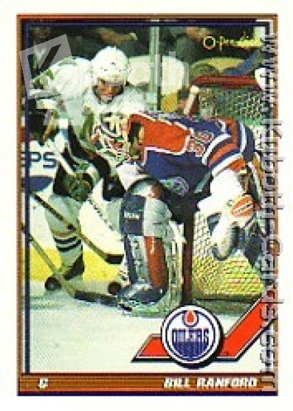 NHL 1991-92 O-Pee-Chee - No 356 - Bill Ranford