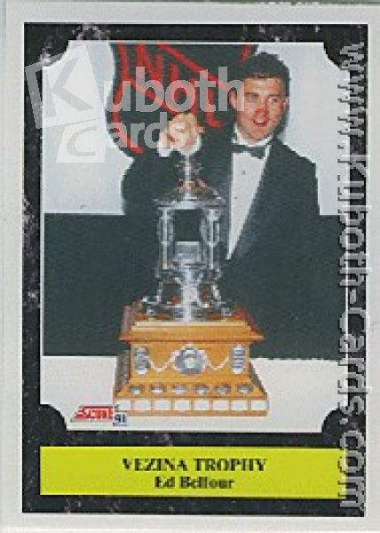 NHL 1991-92 Score Canadian English - No 321 - Ed Belfour