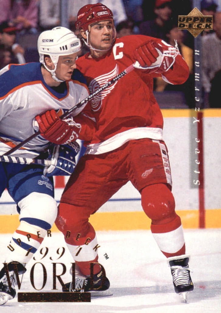 NHL 1994/95 Upper Deck - No 550 - Steve Yzerman