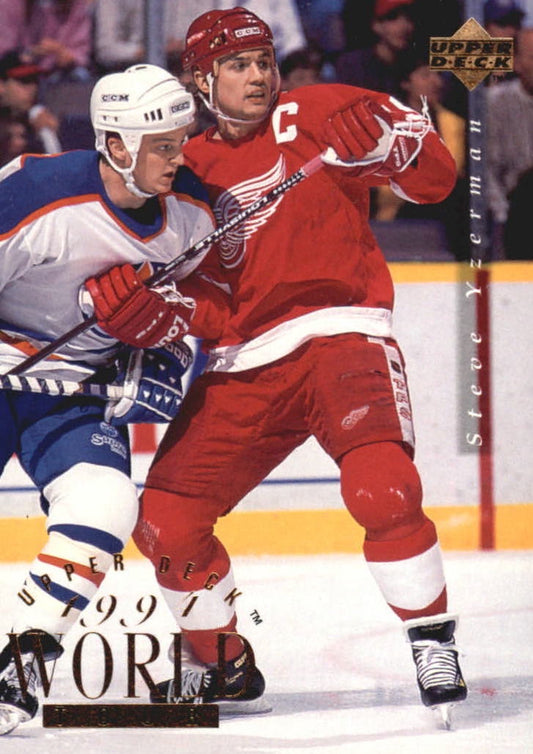 NHL 1994 / 95 Upper Deck - No 550 - Steve Yzerman