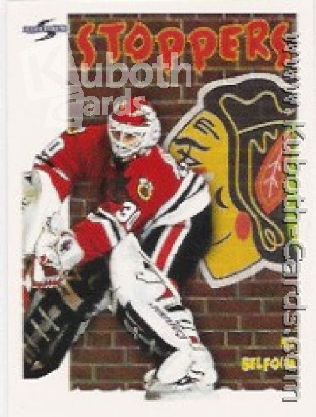 NHL 1995/96 Score - No 318 - Ed Belfour