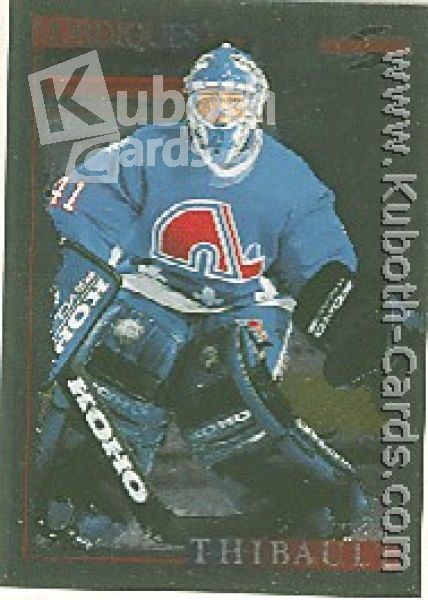 NHL 1995/96 Score Black Ice - No 131 - Jocelyn Thibault