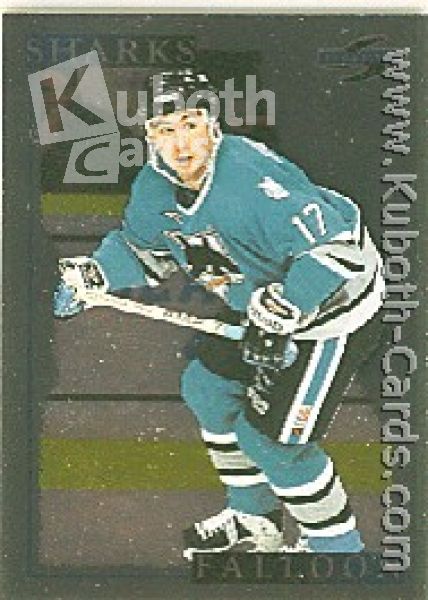 NHL 1995/96 Score Black Ice - No 184 - Pat Falloon