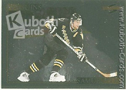 NHL 1995/96 Score Black Ice - No 203 - Ulf Samuelsson