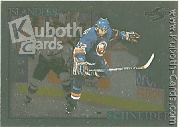 NHL 1995/96 Score Black Ice - No 206 - Mathieu Schneider