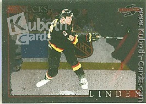 NHL 1995/96 Score Black Ice - No 208 - Trevor Linden