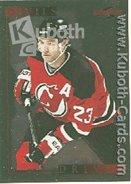 NHL 1995/96 Score Black Ice - No 257 - Bruce Driver