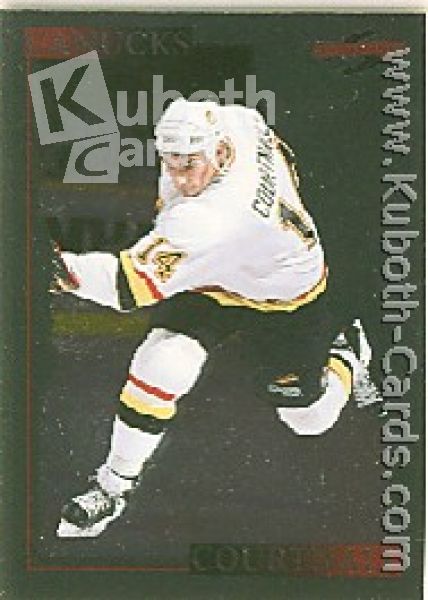 NHL 1995/96 Score Black Ice - No 255 - Geoff Courtnall