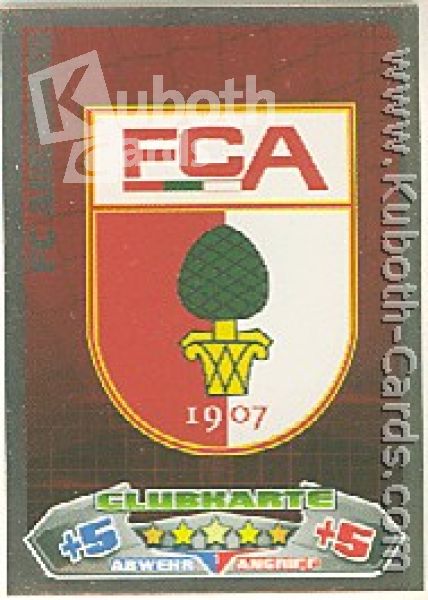 Soccer 2012/13 Topps Match Attax - No 1 - FC Augsburg