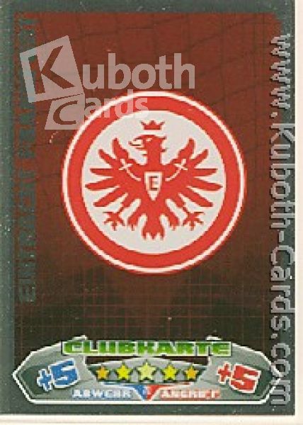 Fussball 2012 / 13 Topps Match Attax - No 73 - Frankfurt