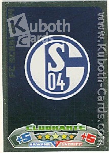 Fussball 2012 / 13 Topps Match Attax - No 271 - Schalke