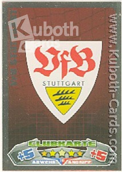 Soccer 2012/13 Topps Match Attax - No 289 - Stuttgart