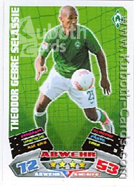 Fussball 2012 / 13 Topps Match Attax - No 25 - T. Gebre Selassie