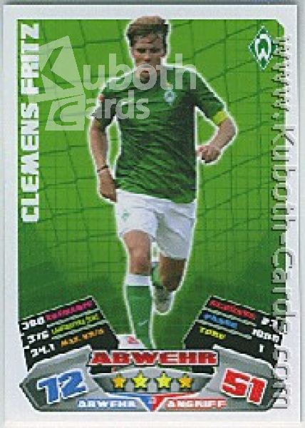 Soccer 2012/13 Topps Match Attax - No 23 - Clemens Fritz