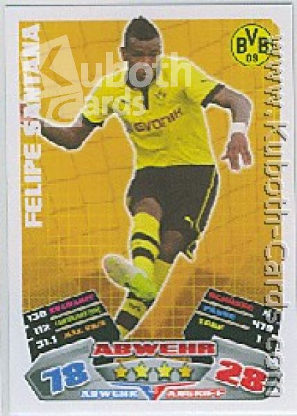 Soccer 2012/13 Topps Match Attax - No 43 - Felipe Santana