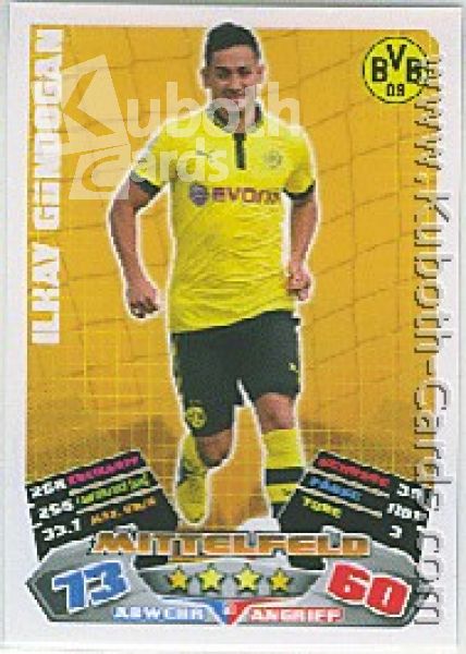 Soccer 2012/13 Topps Match Attax - No 50 - Ilkay Gündogan