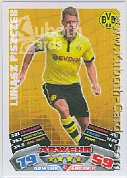 Soccer 2012/13 Topps Match Attax - No 42 - Lukasz Piszczek