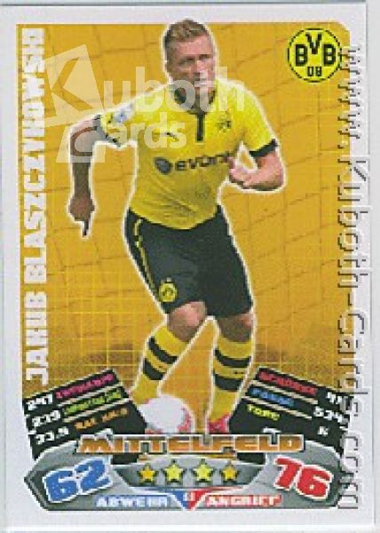 Soccer 2012/13 Topps Match Attax - No 46 - J. Blaszczykowski