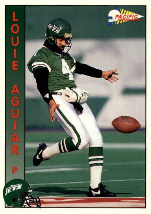 NFL 1992 Pacific - No 555 - Louie Aguiar