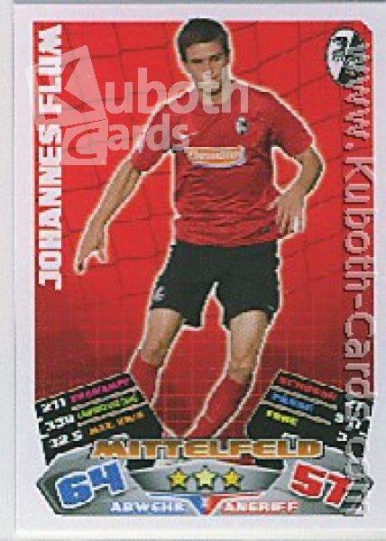 Soccer 2012/13 Topps Match Attax - No 99 - Johannes Flum