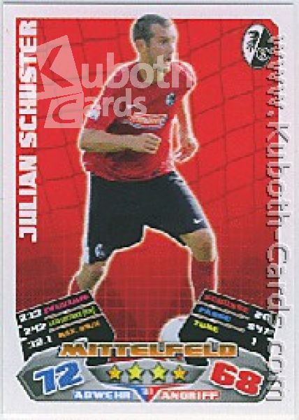 Fussball 2012 / 13 Topps Match Attax - No 100 - Julian Schuster