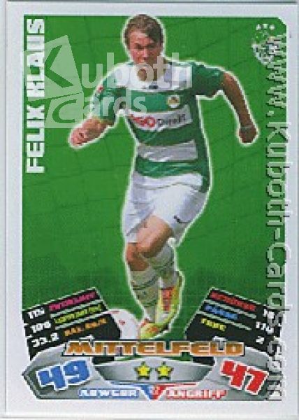 Soccer 2012/13 Topps Match Attax - No 122 - Felix Klaus