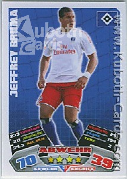 Soccer 2012/13 Topps Match Attax - No 129 - Jeffrey Bruma