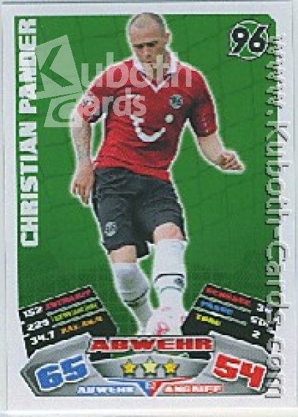 Fussball 2012 / 13 Topps Match Attax - No 152 - Christian Pander