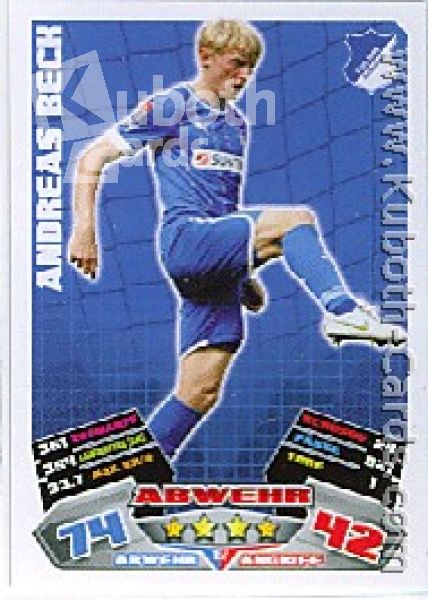 Fussball 2012 / 13 Topps Match Attax - No 167 - Andreas Beck