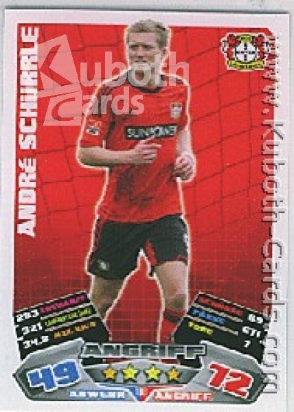 Fussball 2012 / 13 Topps Match Attax - No 198 - André Schürrle