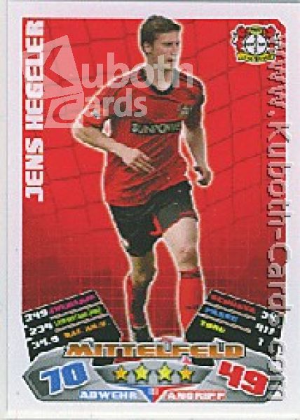 Fussball 2012 / 13 Topps Match Attax - No 191 - Jens Hegeler